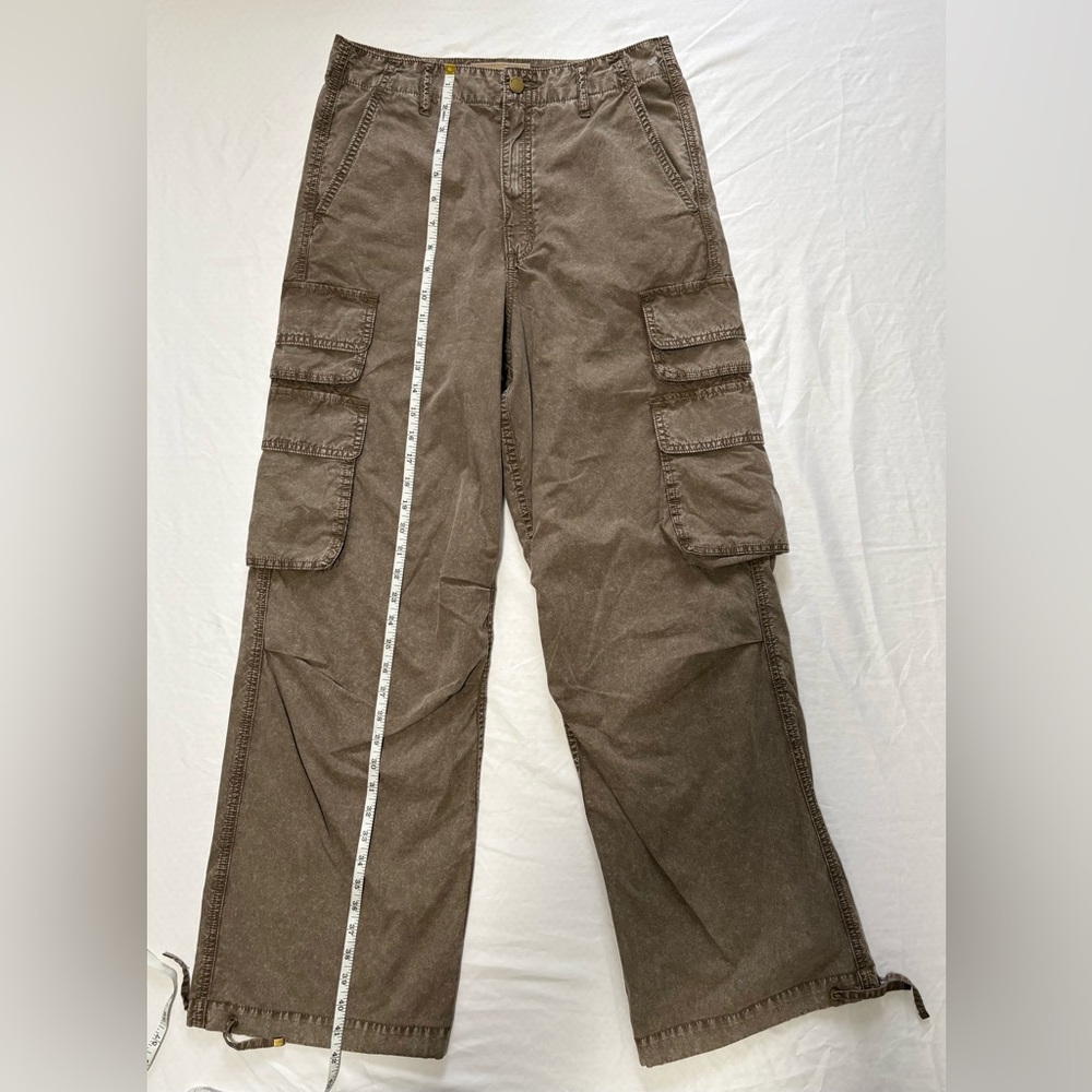 Michael Kors Collection-Brown Cargo Pants-Designer Sample - Picture 12 of 14